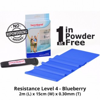 Sanctband 2 Metre Pilates Lastiği Blueberry Sert Ex-Band