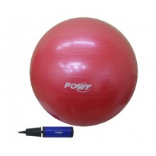 Povit 55 cm Pilates Topu Kırmızı Renk Gym Ball