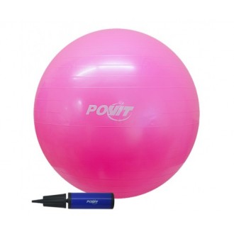 Povit 65 cm Pilates Topu Pembe Renk Gym Ball