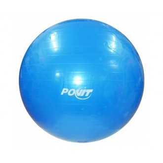 Povit 65 cm Pilates Topu Mavi Renk Gym Ball