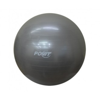 Povit 75 cm Pilates Topu Gri Renk Gym Ball