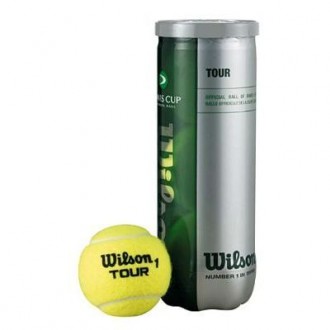 Wilson 3`lü Tour Davis Cup Tenis Topu