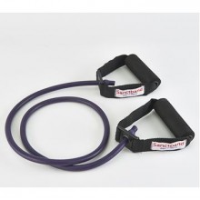 Sanctband Tubing with Handles Plum Ekstra Sert Direnç Lastiği